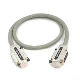 Hasaller IEEE-488 GPIB-Kabel mit Metallabdeckung, robuster Datenerfassungsschnittstellen-Adapter für Testmessgeräte, grau, 0,5 m bis 5 m, optionale Länge (0,5 m)