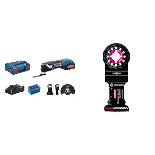 Bosch Professional Multi-Cutter GOP 18V-28 (Ladegerät GAL 18V-40, 4x...