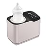 cadciehe Waterless Bottle Warmer with Shake Function, Safer for Baby, Wash Free, Surrounding Hot Air Heating Breastmilk Evenly to Ideal Temp Baby Bottle Warmer for Safe Heating Milk Warmer