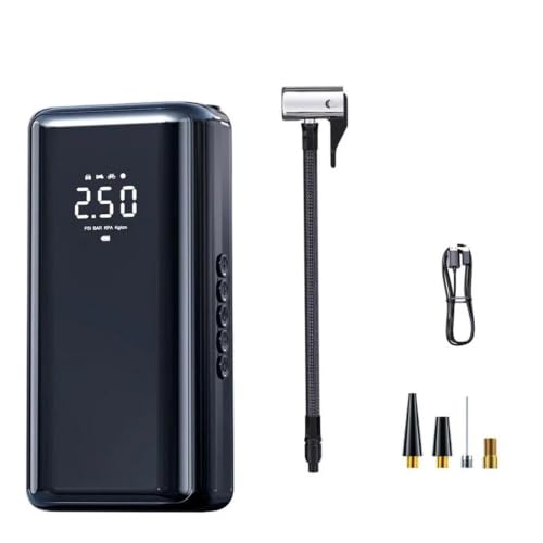 Inflador neumaticos electrico para viajes en coche y rutas en bicicleta de montaña 150PSI