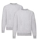 Élasthanne, côtelé Fruit of the Loom Pull à manches raglan classique pour homme (lot de 1), M