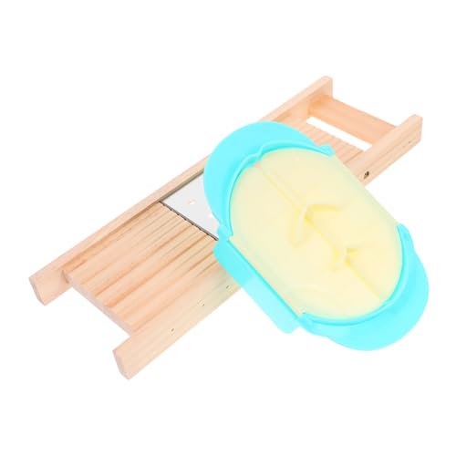 Cortador de vegetales y frutas con protector de dedos miniatura 1