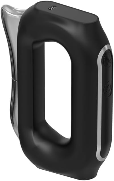 OTBK Heated Muscle Scraping Tool - Portable Muscle Relaxation Therapy Device. Features Three Modes: Vibration, Heat Therapy, and Microcurrent (Electric Fascial Knife-Blcak)