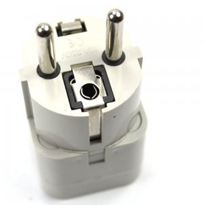 PINK PLAKAWAY1 x Schuko Travel Adapter / Viaggi