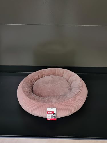 Flamingo Korb Colette RUND + Reissverschluss Altrosa 46x46x17CM