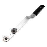 Quueparts 89565 Duct Stretcher Tool Offset Body Duct Stretcher 16 Metal Sheet Tool Compatible with Sheetmetal Worker HVAC Installer Ductwork Locking with Offset Handle and Securely Sliding Washers