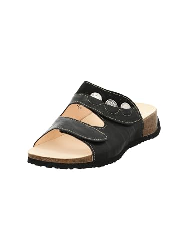 Mules femme Think! Mizzi en cuir confortables pour l'été