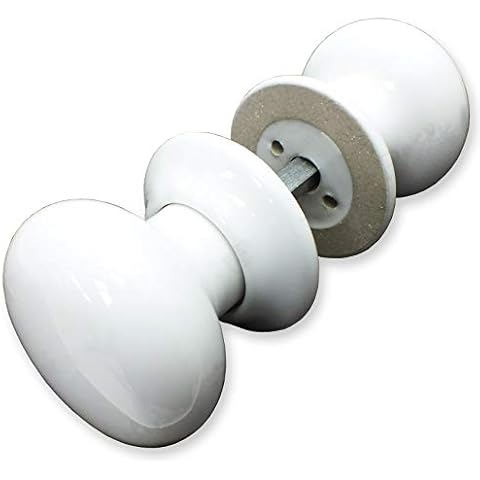 Elegant White Ceramic Mortice Door Knobs Cover