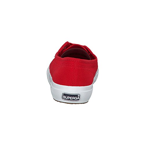 Image of Superga Unisex Cotu Classic Trainers Trainers, Red White, 10 UK