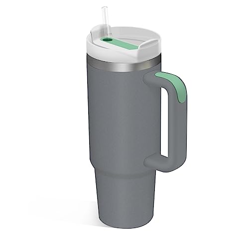 YINJAM Isolierbecher 450 Ml Edelstahl – Auslaufsicherer Reisebecher Für Heiße & Kalte Getränke | Wiederverwendbare Kaffeetasse