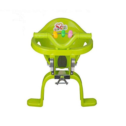 Siège enfant vélo avant plastique pour bébé installé en sécurité - 2