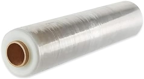 Film Stretch Wrap Pallet Pellicola Termoretraibile Per Pallet - Avvolgimento Elasticizzato Nucleo Trasparente, Uso Industriale Film Avvolgimento 200m 250m