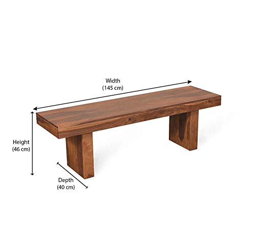 Image of Wood Delmonte Six Seater Dining Table Set (Brown), 90 cm, 178 cm, 78 cm
