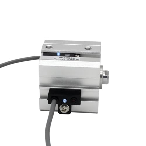 Vérin pneumatique double effet SDA63 avec diamètre de 63mm et plusieurs courses au choix
