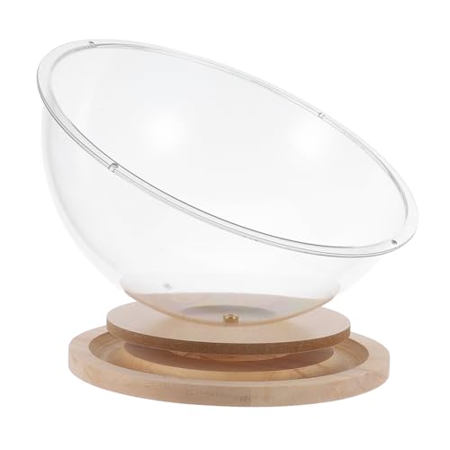 Lit pour chat transparent contre l'anxiété nid semi-fermé cocon - 2