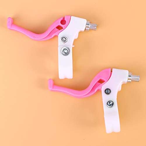 Besportble Bike Brake Levers: Universal Bicycle Brake Handle For Mountain Bike, Road Bike, Folding Bike Bmx Pink #TOP7
