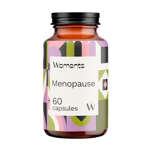Woments - Menopause 60 Cápsulas, Suplemento para menopausia, Sofocos, Ayuda a sobrellevar los...