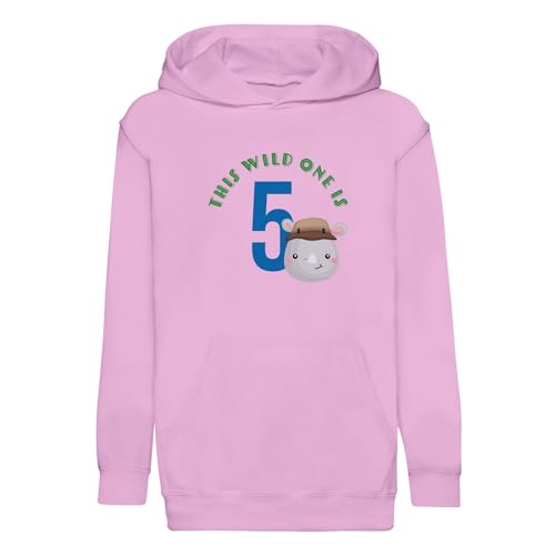Sweat à capuche enfant premium vêtement anniversaire safari 5 ans