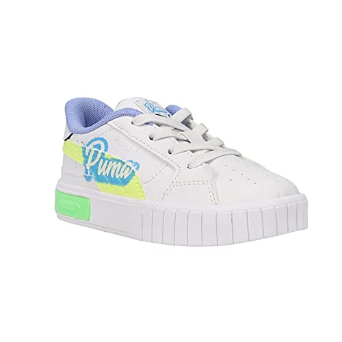 Puma Infant Boys Cali Star Airbrush Ac Slip On Sneakers Casual Shoes Casual - White - Size 5 M #TOP1