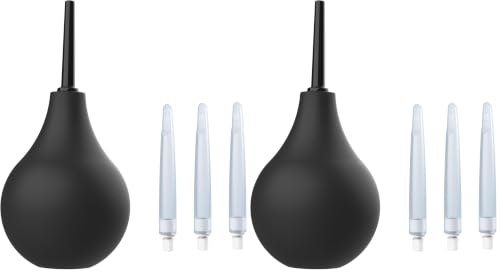 Image of TopQuaFocus 8oz Enema Kit - Vaginal Douche Anal Cleaner Home for Men&Women (Pack of 2)