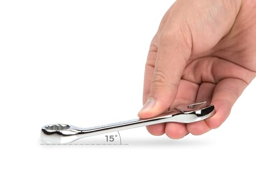 Image of TEKTON 5 /8 Inch Stubby Combination Wrench | 18049