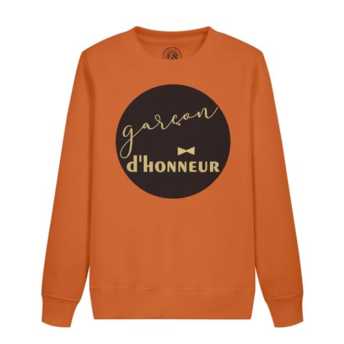 Sweatshirt enfant garçon d'honneur anti-grattage pour mariage confortable