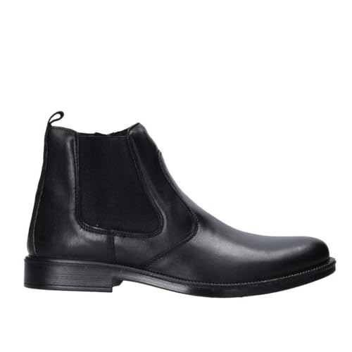 Chelsea Boot Homme Noir Enval SOFT chaussure en cuir confortable taille 45