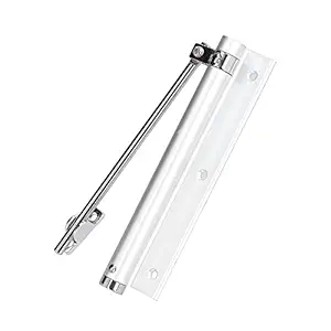 KTM Healthcare Automatic Door Closer, Stainless Steel Door Closer Adjustable Hing with Hex Wrench for Home for Hotel