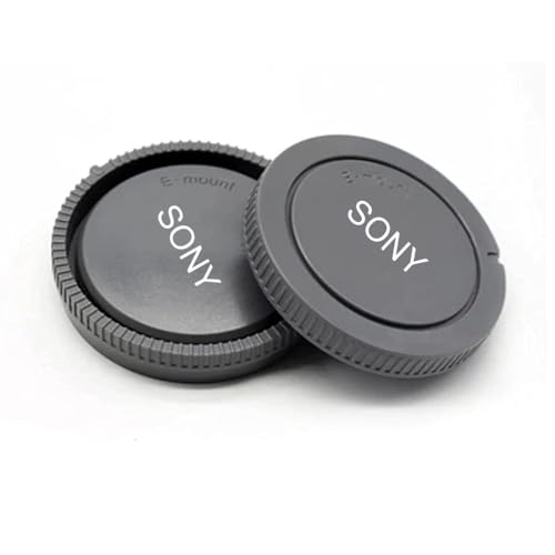 MOSTOS ; Brings Superior® – Camera Rear Lens Cap & Camera Body Cap Compatiable for Sony E Mount A7 IV A1 ZV-1 ZV-E10 A7C A7R IV III A7 III II A7S III II A6600 A6500 A6400 A6300 A6100