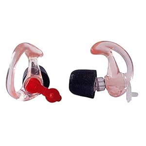 Alvis Mk5M 1 paar gehoorbeschermdoppen oordopjes, transparant, Mk5M