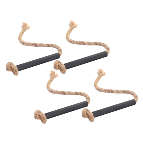 BESPORTBLE Outdoor Fire Starter 4pcs Beeswax Twine Ropes Compact Essential for Camping Emergencies