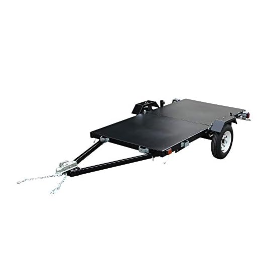 Folding Utility Trailer for Hauling