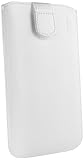 Mumbi Étui de Protection pour HTC One HTC One M8 Weiss Blanc