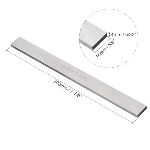 Cuchilla de torno M2 HSS rectangular de 4x16mm para corte de alta dureza 3