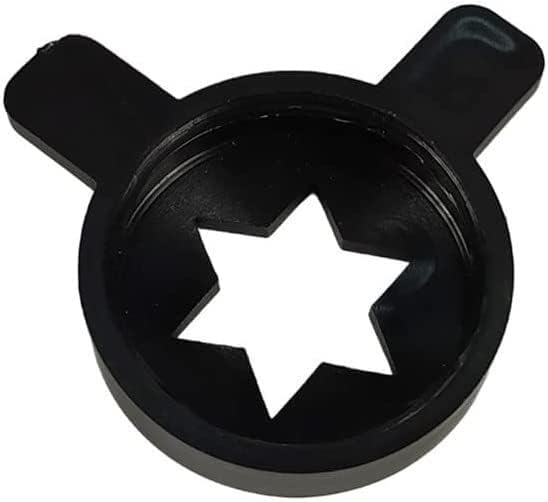 Ice Cream Machine Nozzle Accessories,modeling ice cream cap,Star Modeling Cap of Soft Serve Ice Cream Machine Spare Part Nozzle Lid Replacement Accessory Inner Diameter 28mm