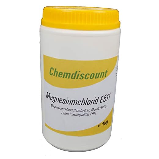 1kg Magnesiumchlorid in Lebensmittelqualität E511