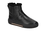 Clarks Premium Botas Hollyhock Lane Chelsea para mujer, color negro, con forro Lea, 4 UK, Black Wlined Lea, 37 EU