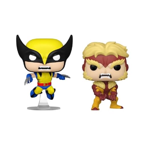 Funko Pop Wolverine & Sabretooth Exclusive 2 Pack