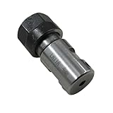 ER11A Spannzangenfutter, Stahl-Motorwellen-Verlängerungsstange für Drehmaschine, Tieflochbohrung, 3 mm gerader Schaft, Werkzeughalter