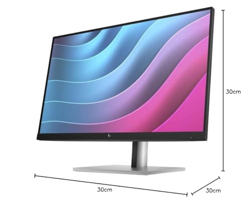 Monitor HP E24 G5 IPS para programadores con rotación vertical Pivot HDMI 4