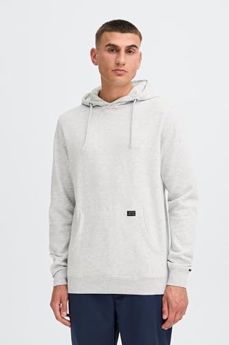 Pull à capuche pour homme !Solid SDAUJUDA en coton coupe droite ajustée - 2