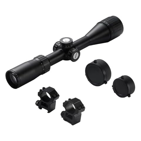 Orcair Airgun Springer 3-9x40 AO Crosshair Rifle Scopes,Illuminated Riflescope Mil-Dot Reticle Parallax Adjustment 1 inch Tube Nitrogen Purged with Flip Caps Shock and Water Resistance Cover