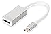 Produktbild DIGITUS USB Typ-C Grafik Adapter, USB Type-C zu DP (Buchse), 4K Ultra HD 30Hz, 3840x2160 Pixel, Aluminium