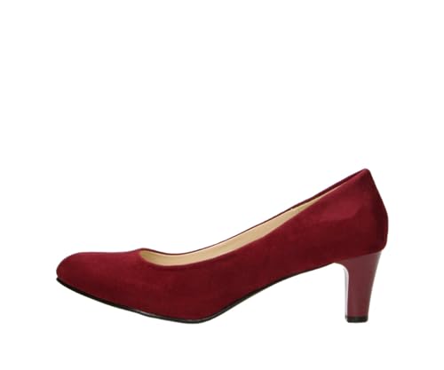 Zapato de Salon para Mujer Fitters Aurelia en Color Rojo MF, Calzado para Mujer Tallas Grandes   Zapatos de Mujer Grandes, Aurelia 46 EU Rojo MF