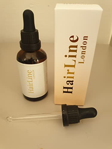 HairLine London Hair Regrowth Serum Natural Hair Growth Treatment - With Rosemary Essential Oil