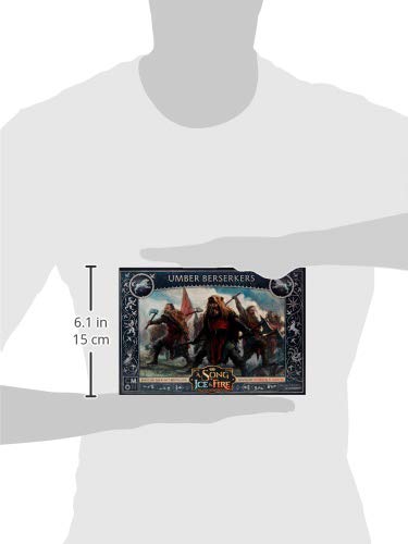 CMON CoolMiniOrNot CMNSIF103 Game of Thrones A Song of Ice and Fire Miniatures Umber Berserkers Expansion, Multi Colour - Image 2