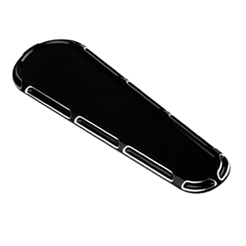 Porte essence moto réservoir aluminium usiné noir pour FLHX FLTRX custom