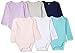Produktbild Amazon Essentials Baby Mädchen Langarm-Body, 6er-Pack, Solid Pink, Purple & Aqua, US 24M (EU 8692)