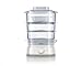 Produktbild Philips Dampfgarer mit Aroma-Ausgießer, 3 Körbe, Fassungsvermögen 9 l Standard beige