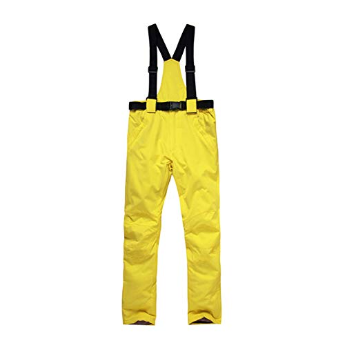 Pantalones de nieve aislados para mujer, impermeables y resistentes al viento, cálidos tirantes de invierno para invierno, exteriores, cálidos, softshell, senderismo, esquí, nieve, ropa deportiva